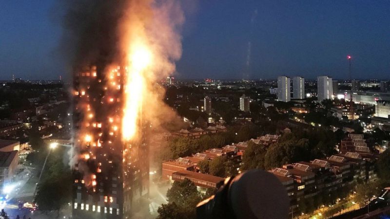 2017年伦敦格兰菲尔塔大火的遇难者身份确认历时数月